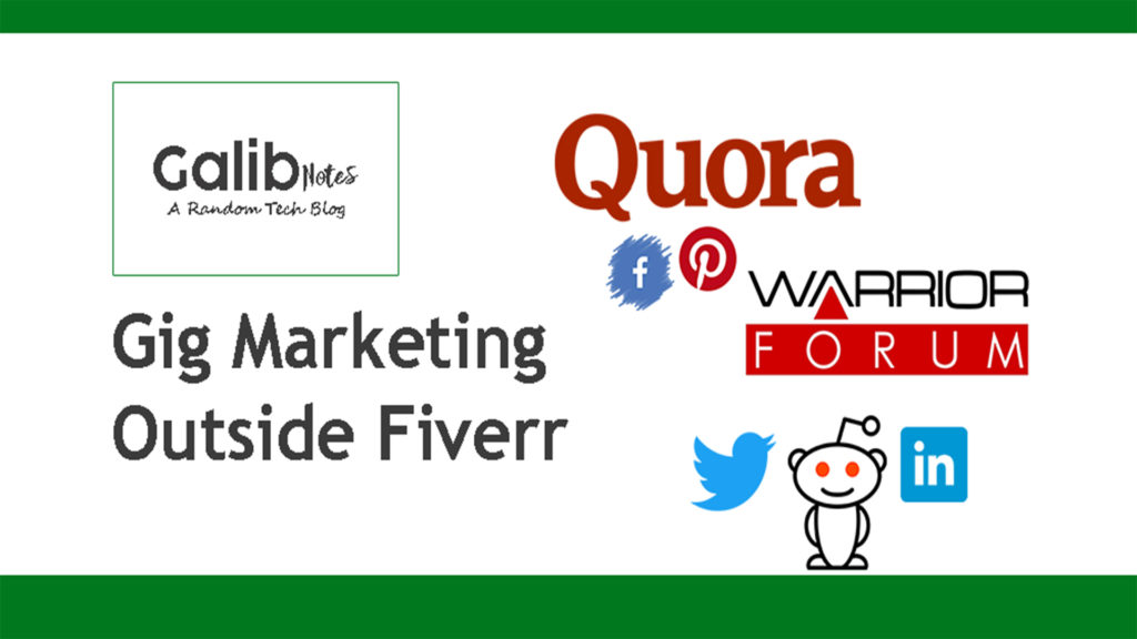 Fiverr gig promotion ideas, greensoft Dhaka