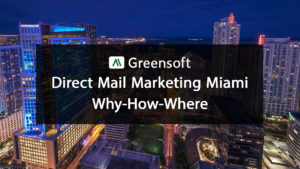Direct mail marketing Miami, greensoft dhaka