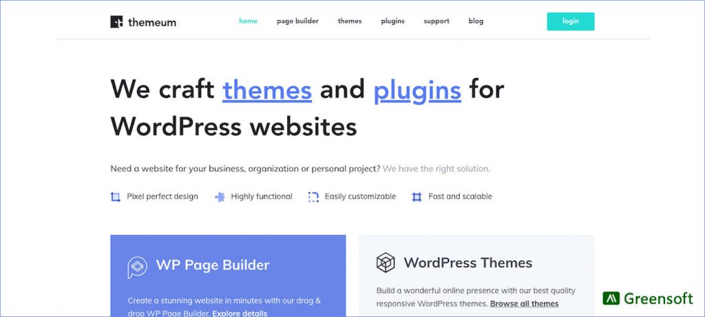 Themeum - WordPress Company in Bangladesh - Greensoft